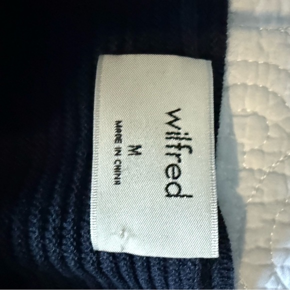 Wilfred Midnight Blue Crew Neck Sweater - Picture 5 of 8